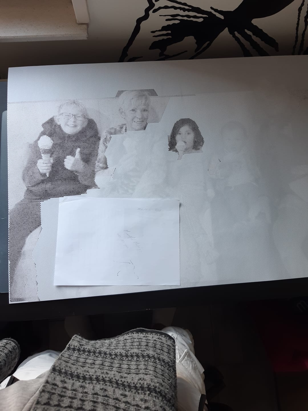 Customer photo review of Dot painting van eigen foto - gemaakt in Nederland