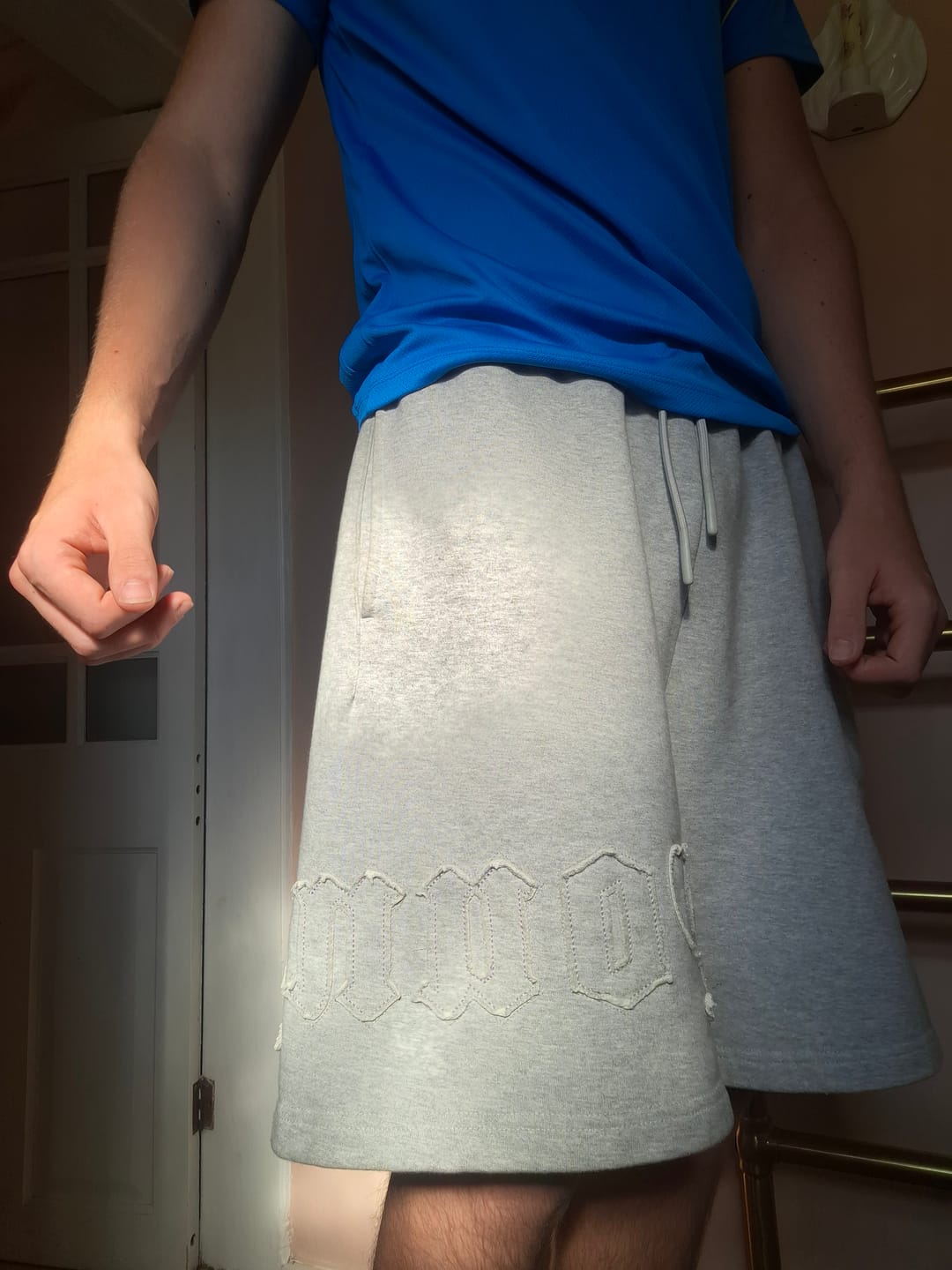 Customer photo review of 1027 - Patchwork Shorts