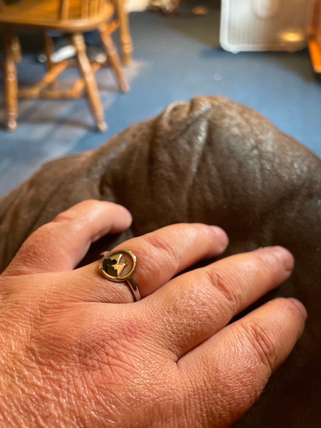 Customer photo review of Faith Move Mountains - Ring