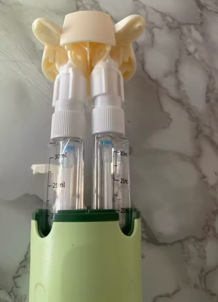 Customer photo review of Packsy™ 4-in-1 Travel Dispenser