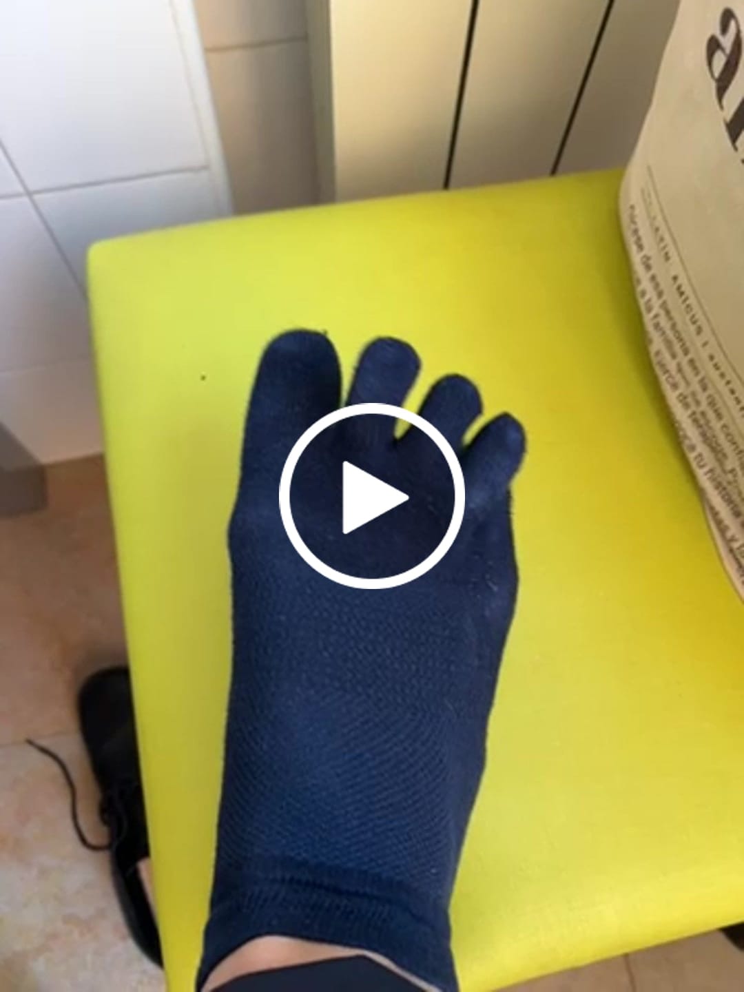 Customer video review of Calcetines 5 dedos- Media Caña