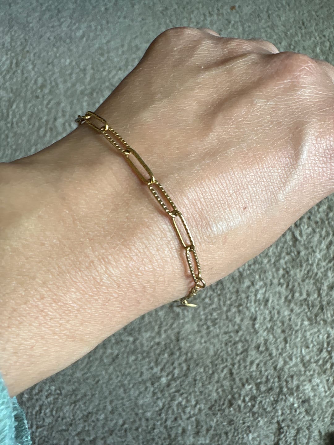 Customer photo review of FREE Gift Today Only - 14k Bracelet