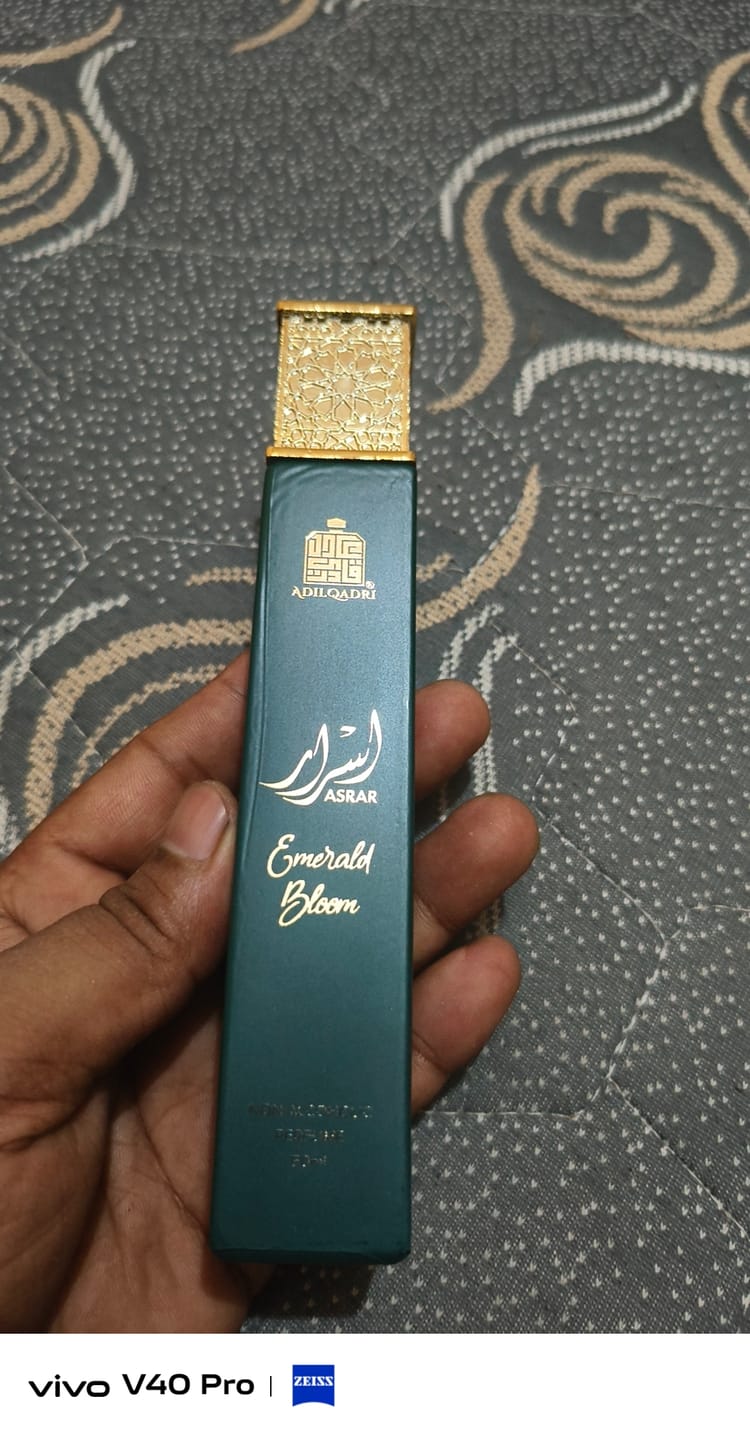 Customer photo review of Asrar Emerald Bloom Non Alcoholic Perfume Spray 50ml