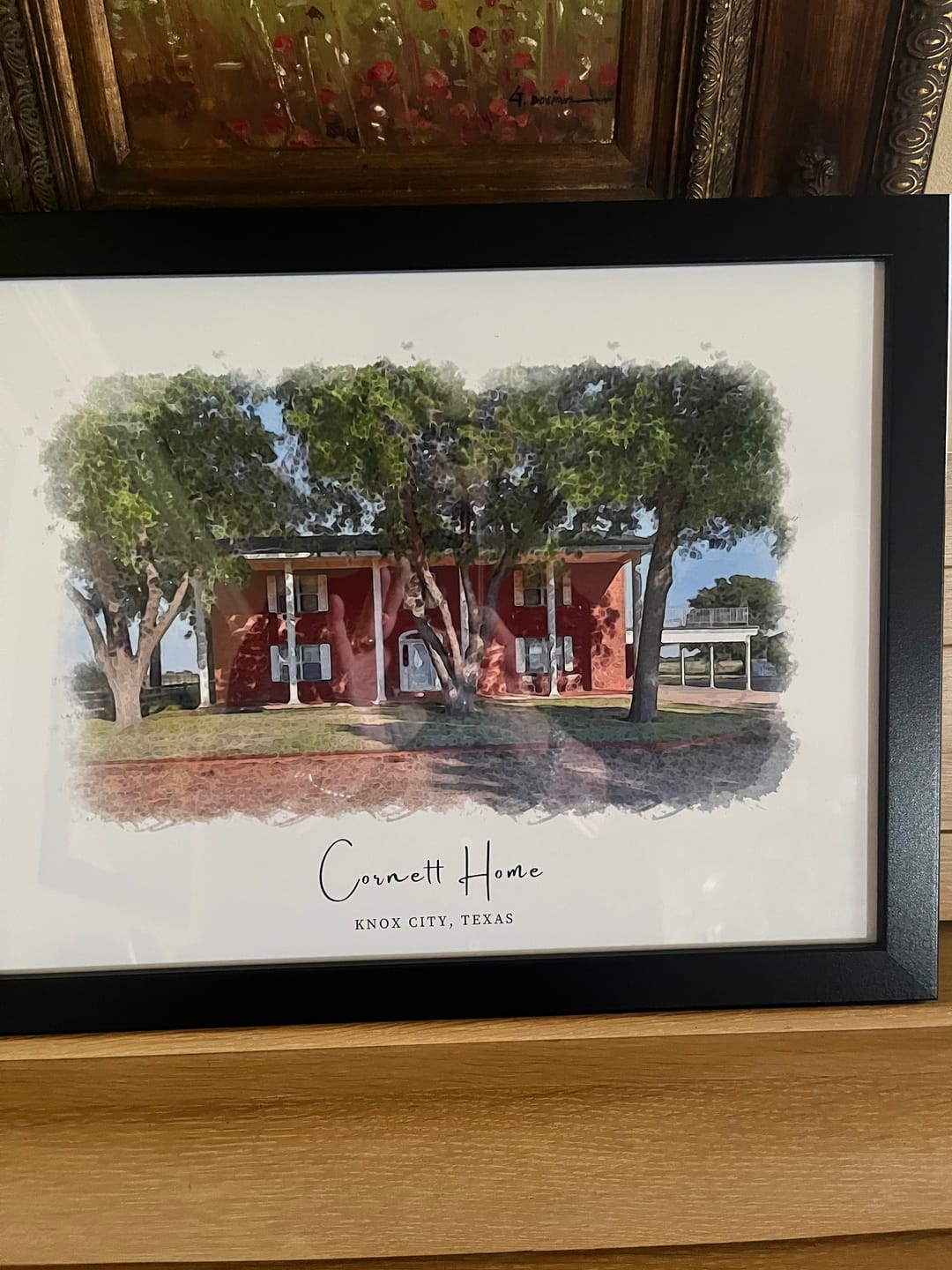 Customer photo review of Custom House Portrait