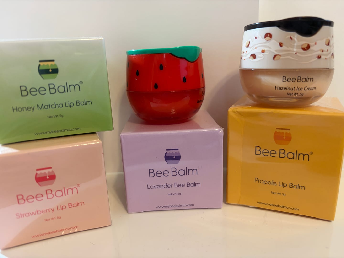 Customer photo review of Watermelon Bee Balm
