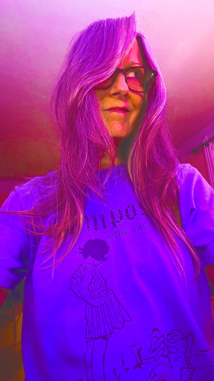 Customer photo review of Compost Your Enemies T-shirt