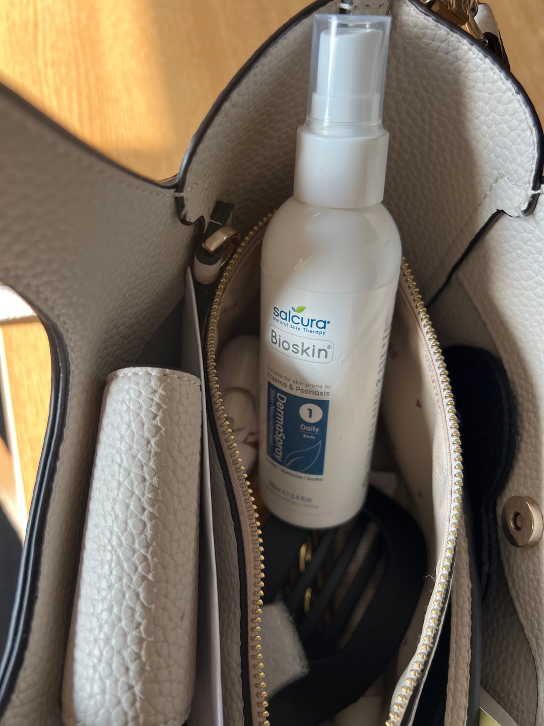 Customer photo review of Bioskin DermaSpray Intensive