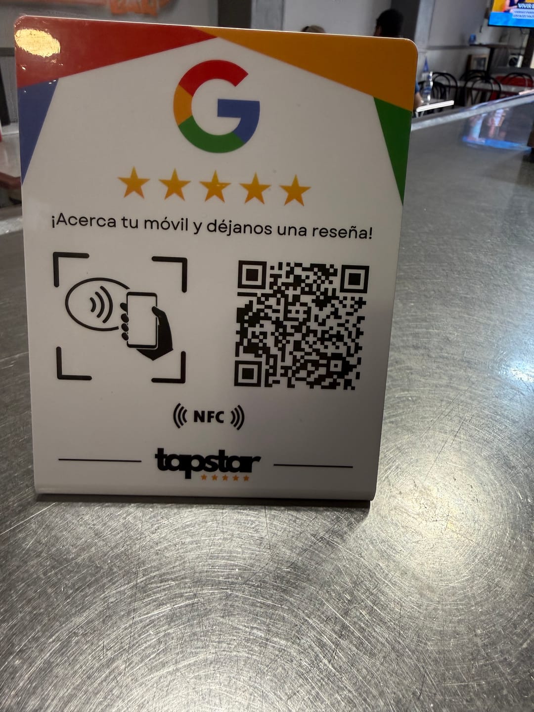 Customer photo review of Expositor Reseñas Google