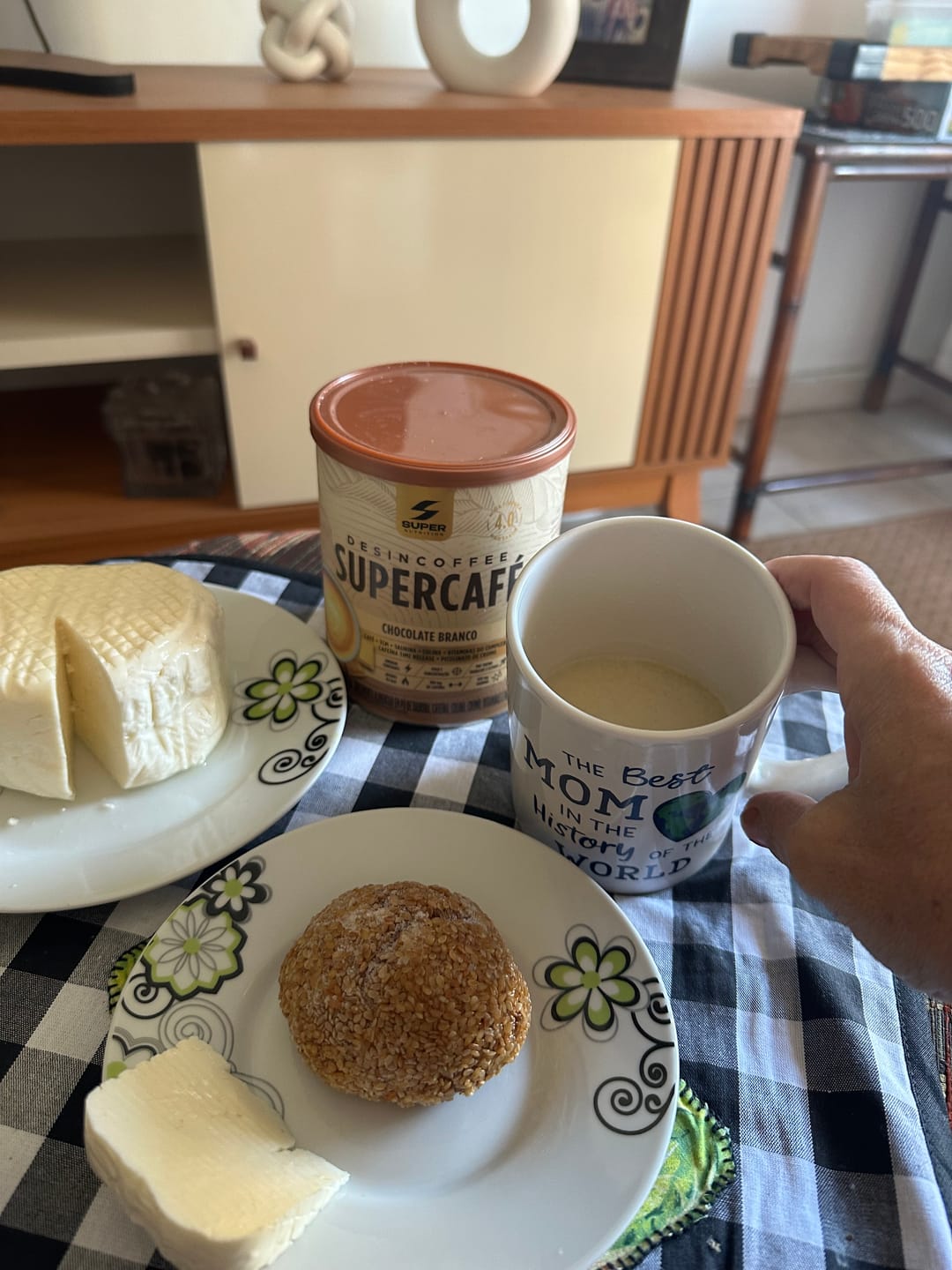 Customer photo review of Supercafé Chocolate Branco