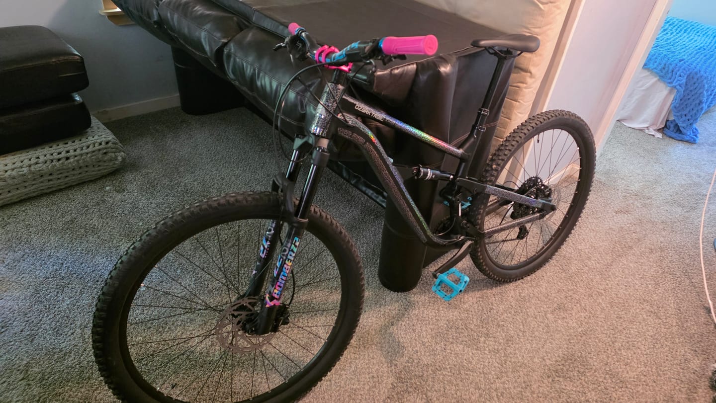Customer photo review of Spectral Effects Clear Frame Keeper