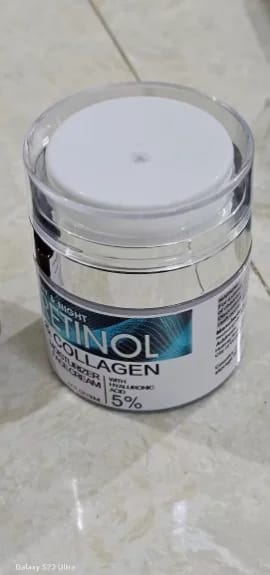 Customer photo review of Retinol Collagen Face Cream – Anti-Aging, Brightening & Deep Hydration (50ml)