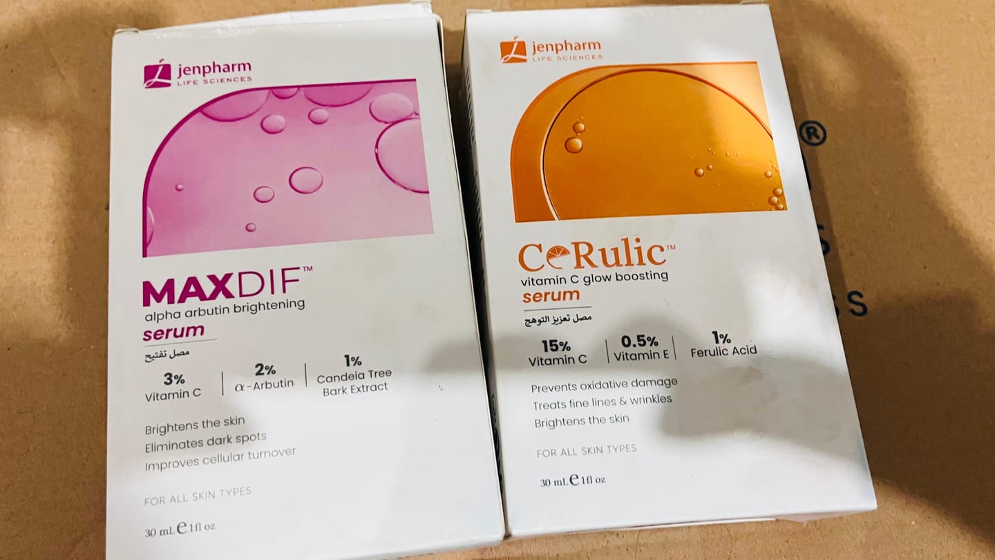 Customer photo review of Cerulic Glow Boosting Serum