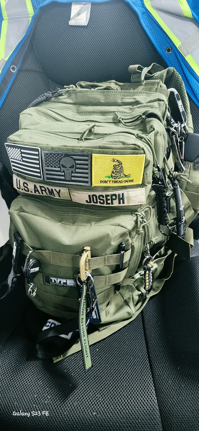 Customer photo review of T.V.P. Tactical Backpack