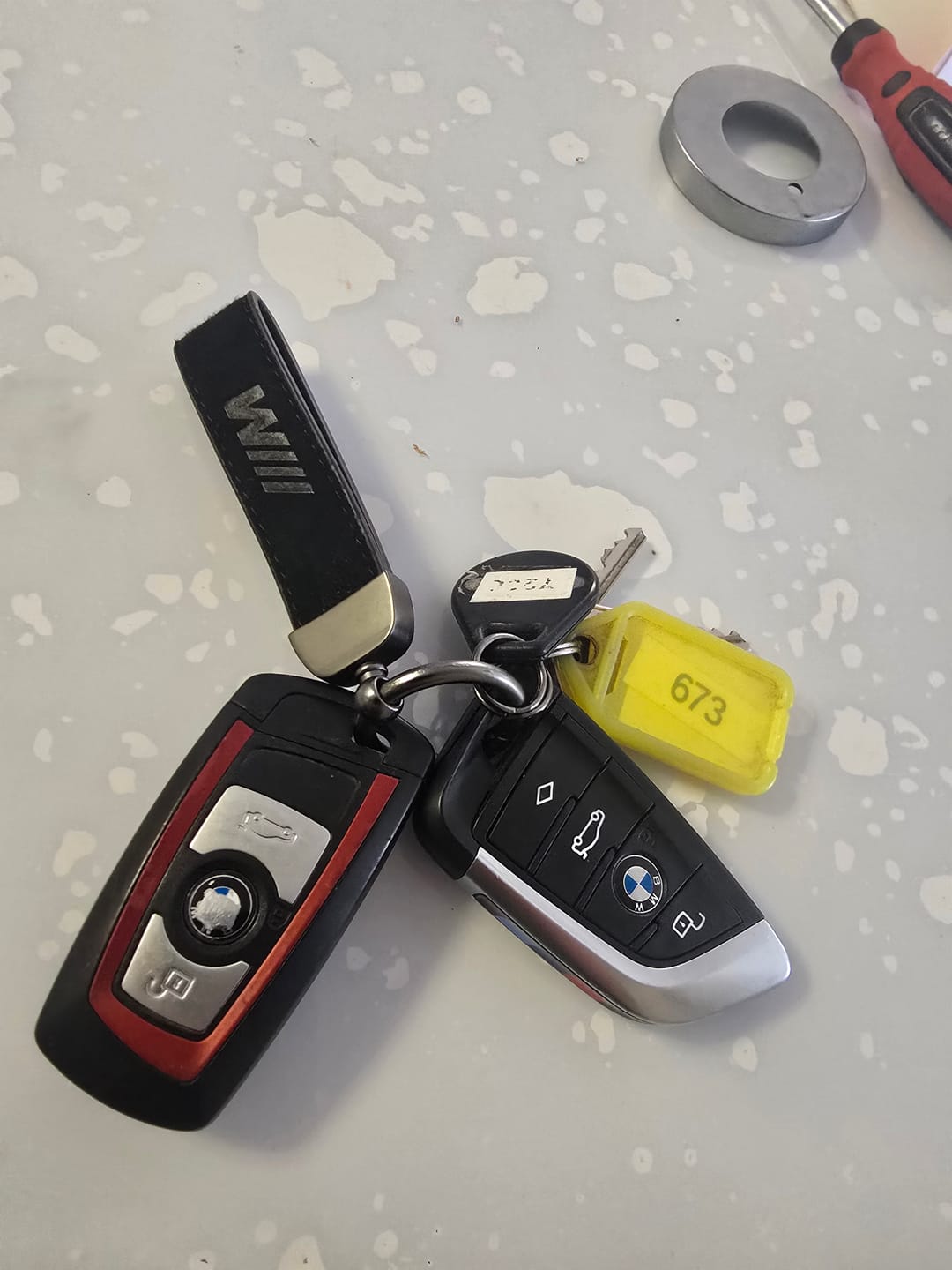 Customer photo review of BMW M KEYCHAIN