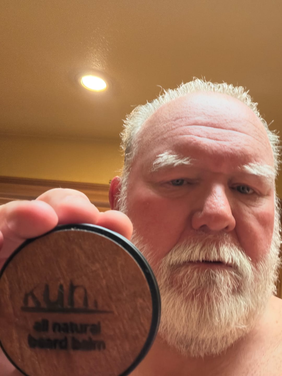 Customer photo review of Beard Balm with Kaolin Clay by Kühn Products | 2 oz All Natural