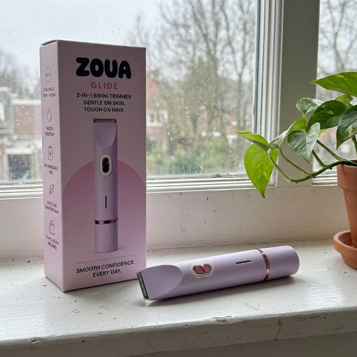 Customer photo review of Zoua Glide | Gentle on Skin. Tough on Hair.