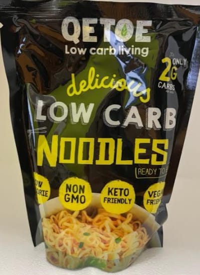 Customer photo review of Qetoe Low Carb Noodles - GLUTEN FREE - 4 PACK (4 x 200g)