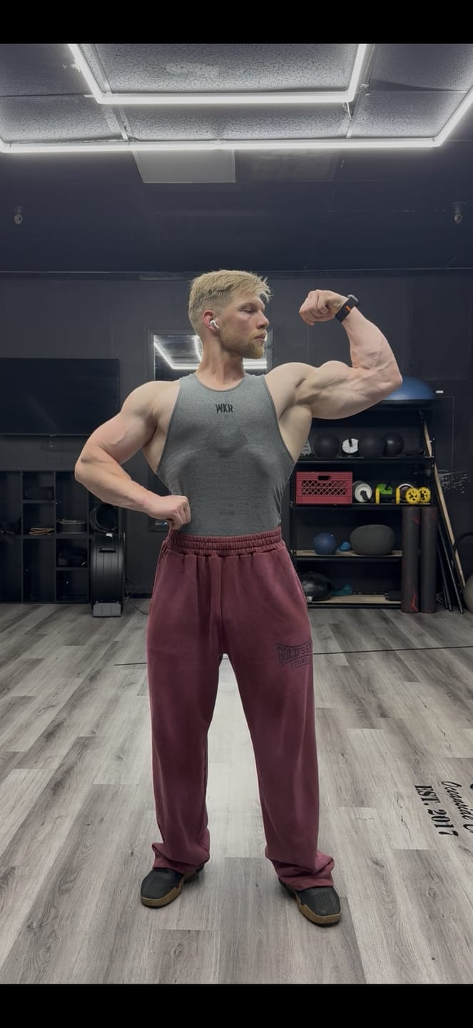 Customer photo review of 2052 - Gold's Iron Legacy Heritage Sweats