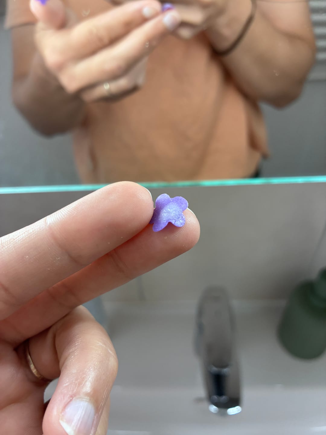 Customer photo review of Purple Bloom