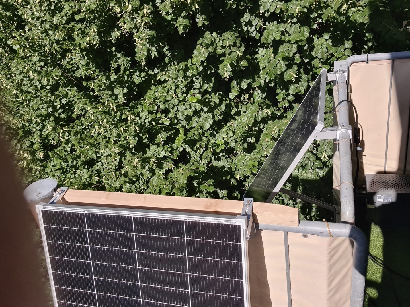 Customer photo review of Ray Lite Balkonkraftwerk 200W~1200W
