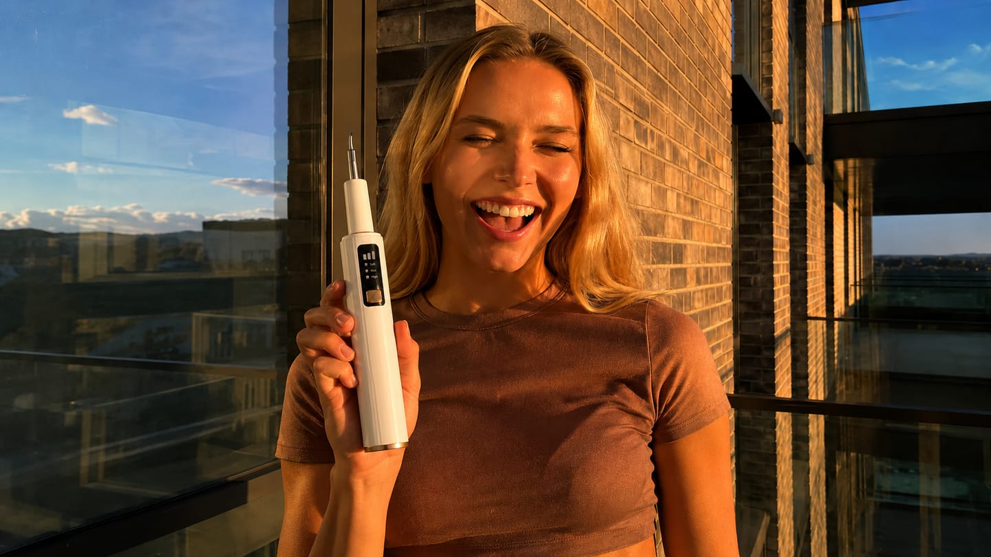 Customer photo review of Pro Ultrasonic Plaque Remover