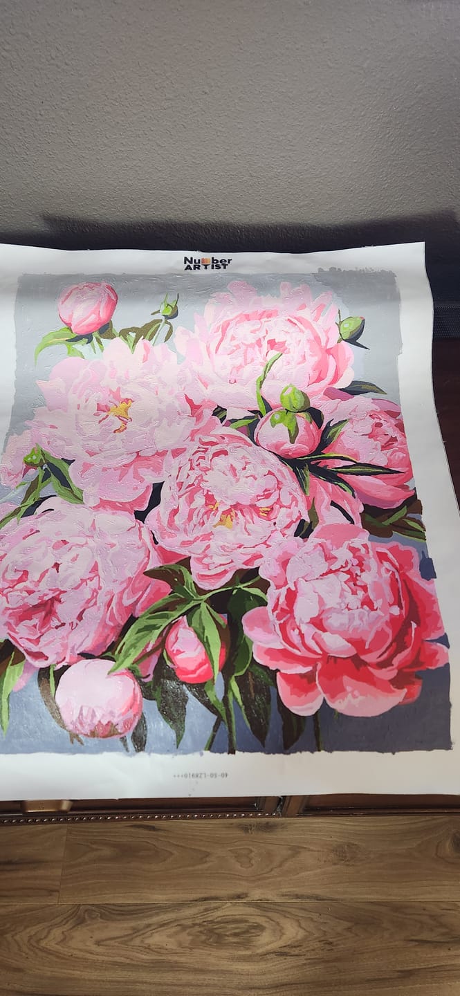Customer photo review of Pink Peony Perfection