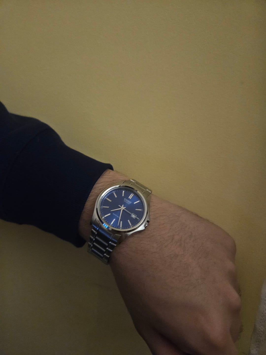 Customer photo review of Reloj Casio Análogo MTP-1183A-2A Azul Acero Inoxidable