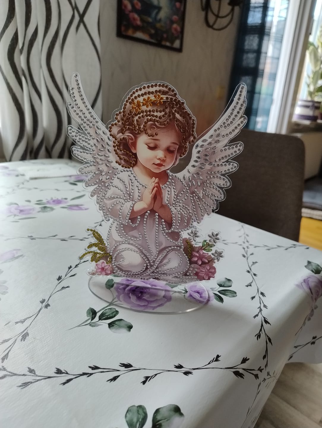 Customer photo review of Diamond Painting Dekoration - Ängel