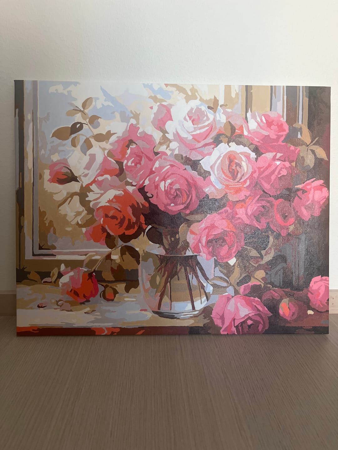 Customer photo review of Numbered Roses