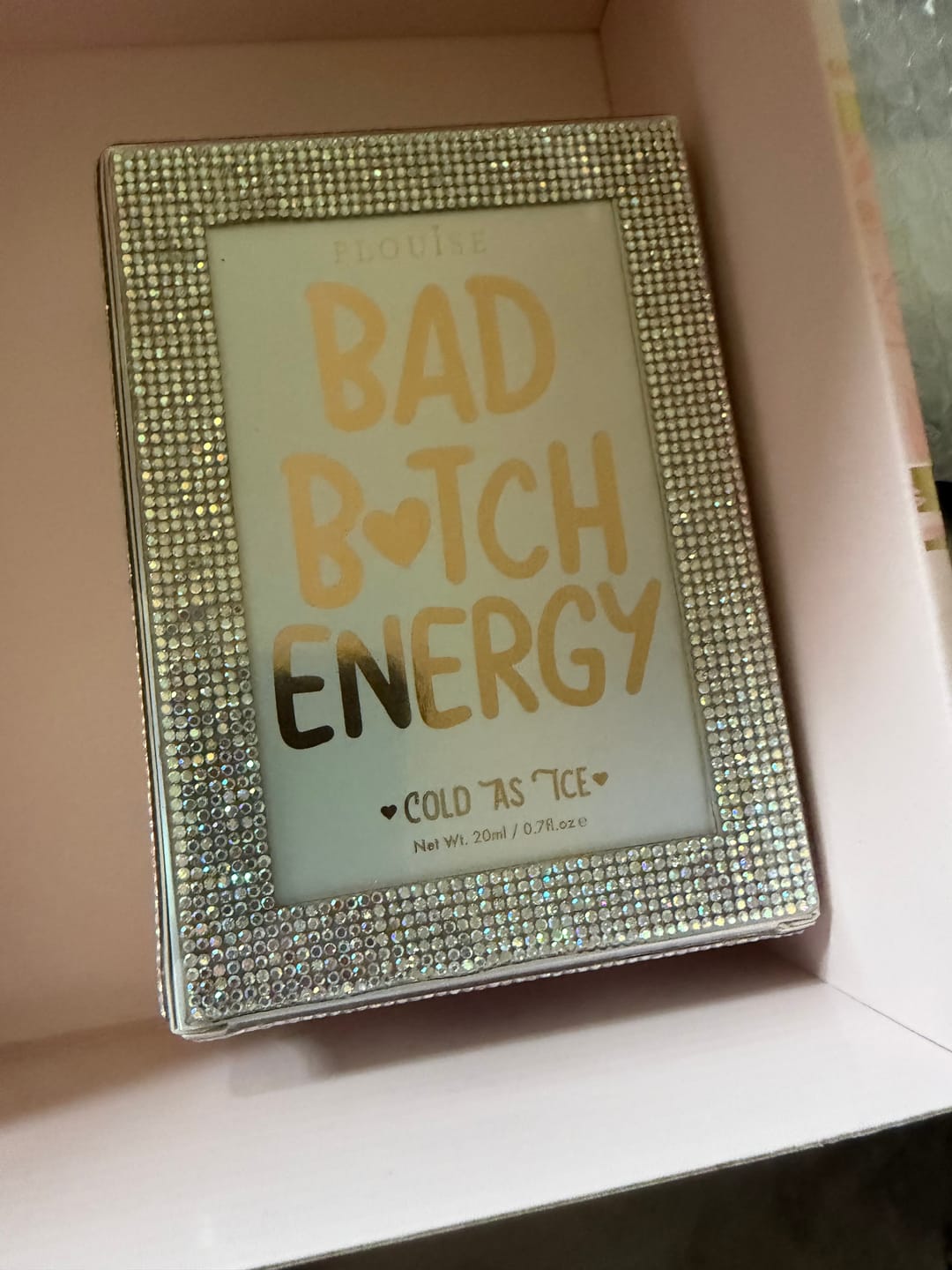 Customer photo review of Crystal Bad Bitch Energy Lip Duo