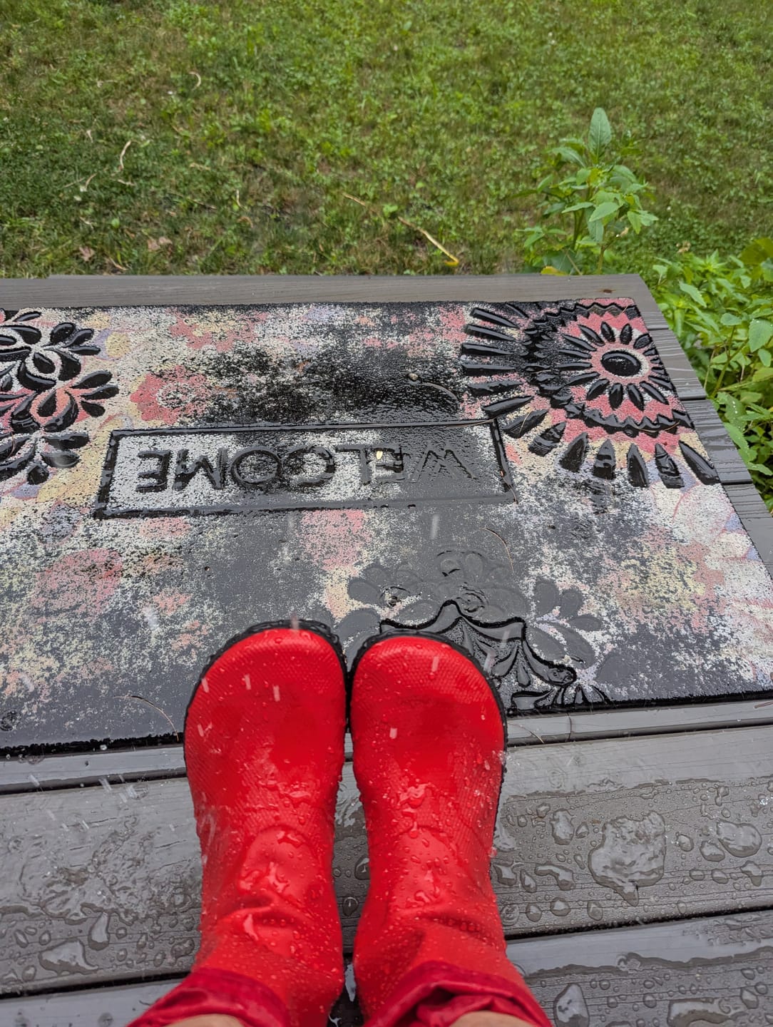 Customer photo review of Brisk Ⅰ - Barefoot Rain Boots