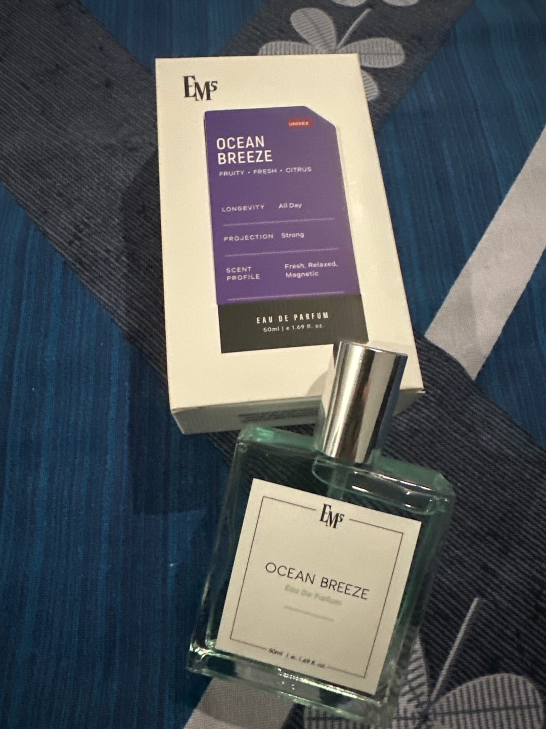 Customer photo review of Ocean Breeze | Eau De Parfum