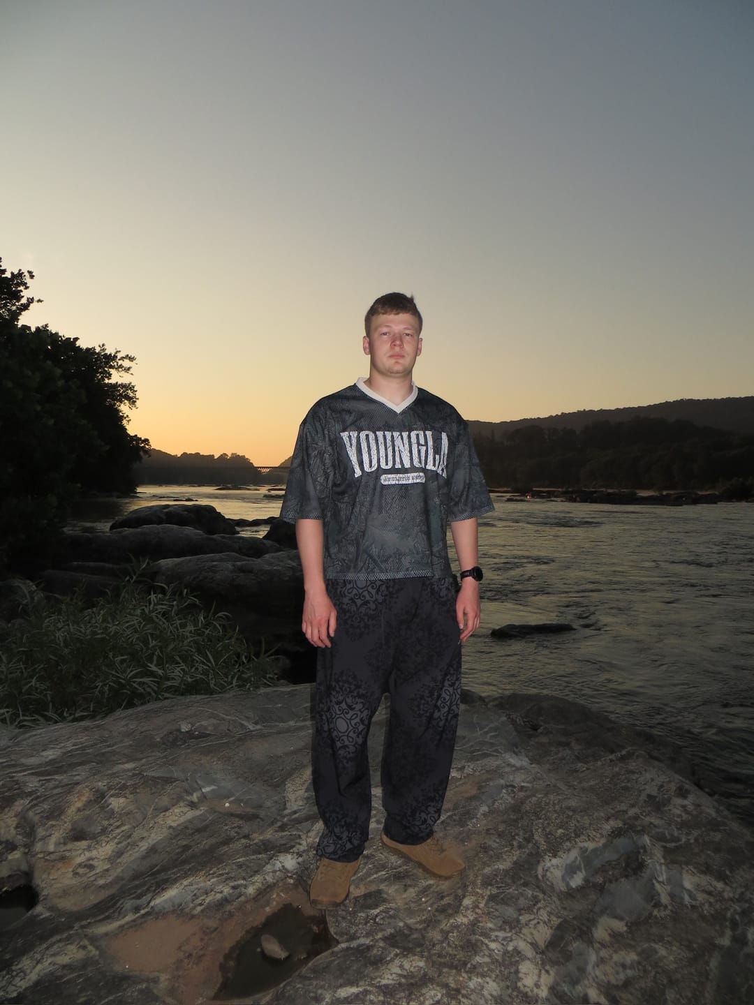 Customer photo review of 4187 - Varsity Football Cropped Jersey