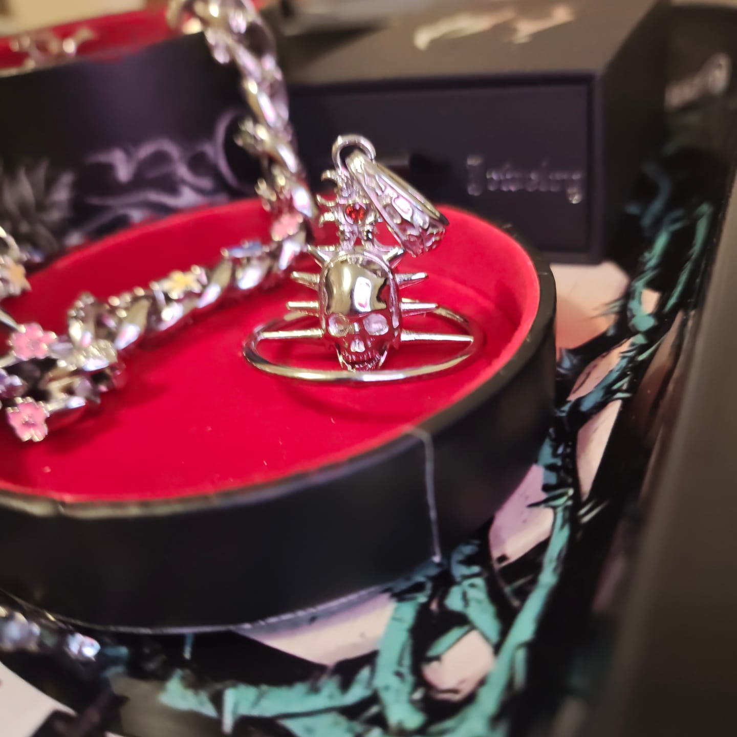 Customer photo review of ORBITUARY PENDANT