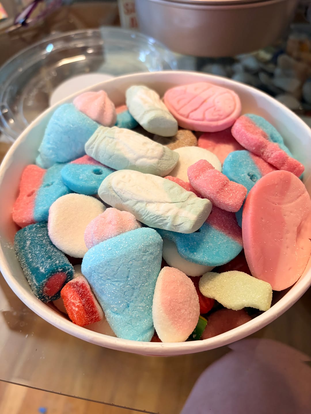 Customer photo review of Poppin Candy Custom Candy Large-Bowl
