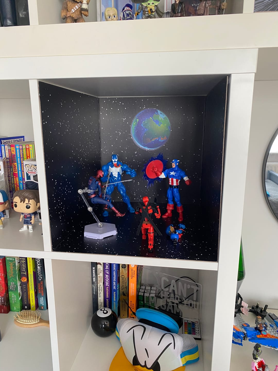 Customer photo review of Space Station Hangar & Space Adventure Sides for Ikea® Kallax