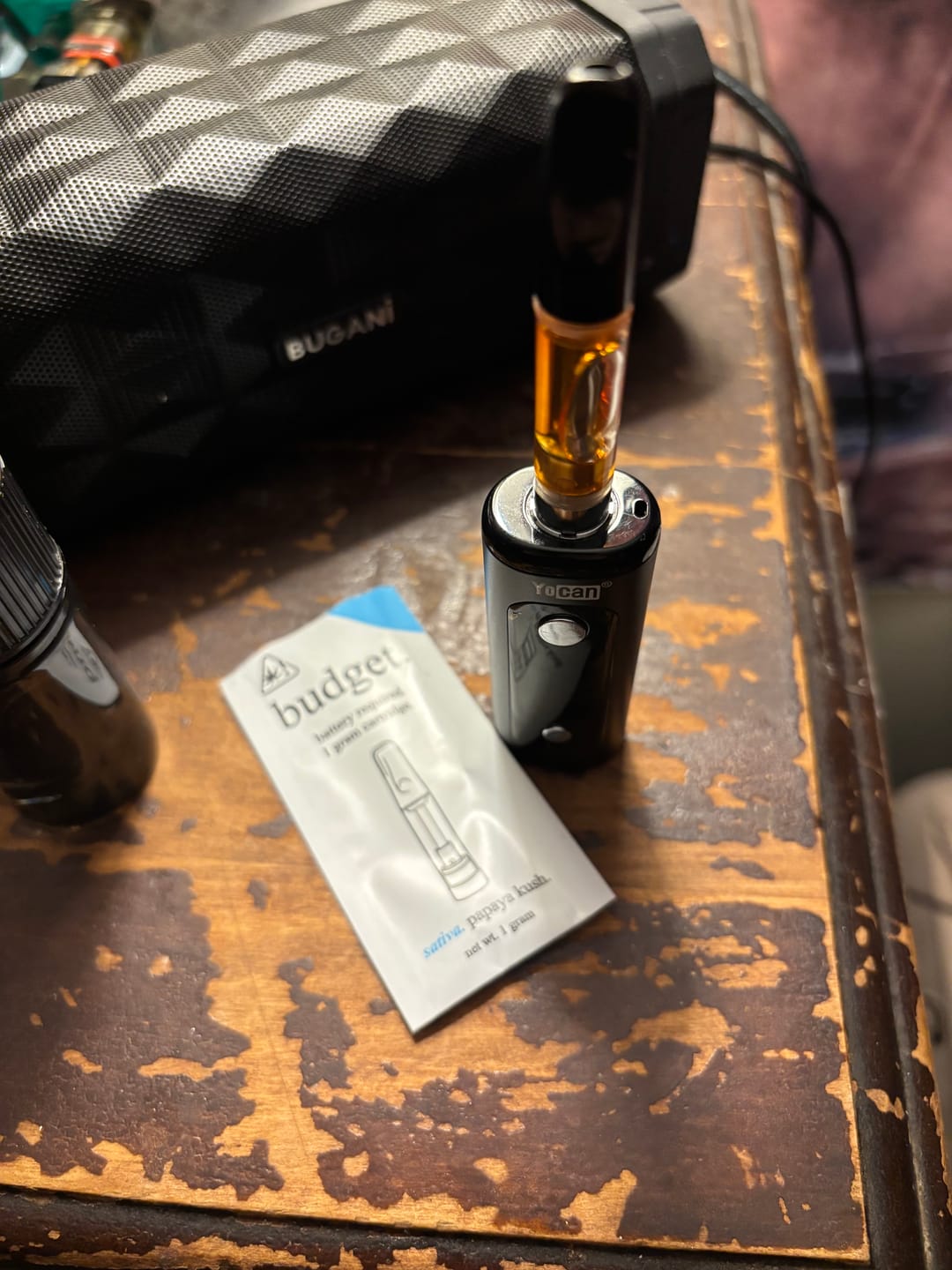Customer photo review of 1 Gram HHC Vape Cartridge | Papaya Kush - Sativa