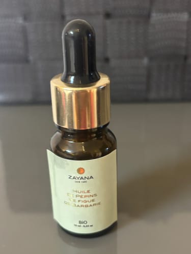 Customer photo review of Huile de Pépins de Figue de Barbarie Bio