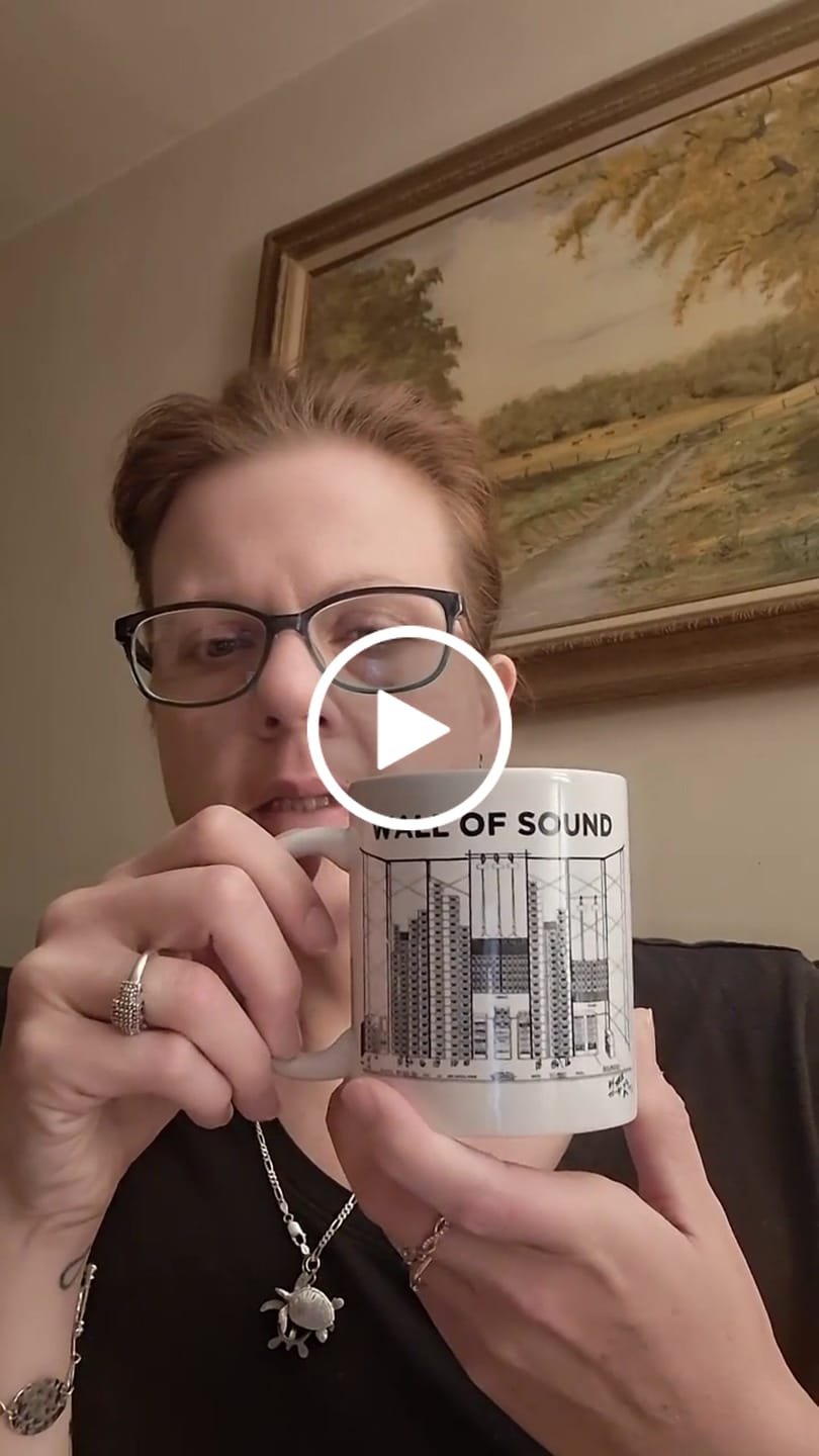 Customer video review of Big Steve Wall of Sound White glossy mug