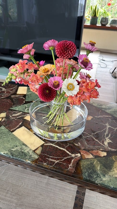 Customer photo review of Hanataba Crystal Clear - Bouquet Twister