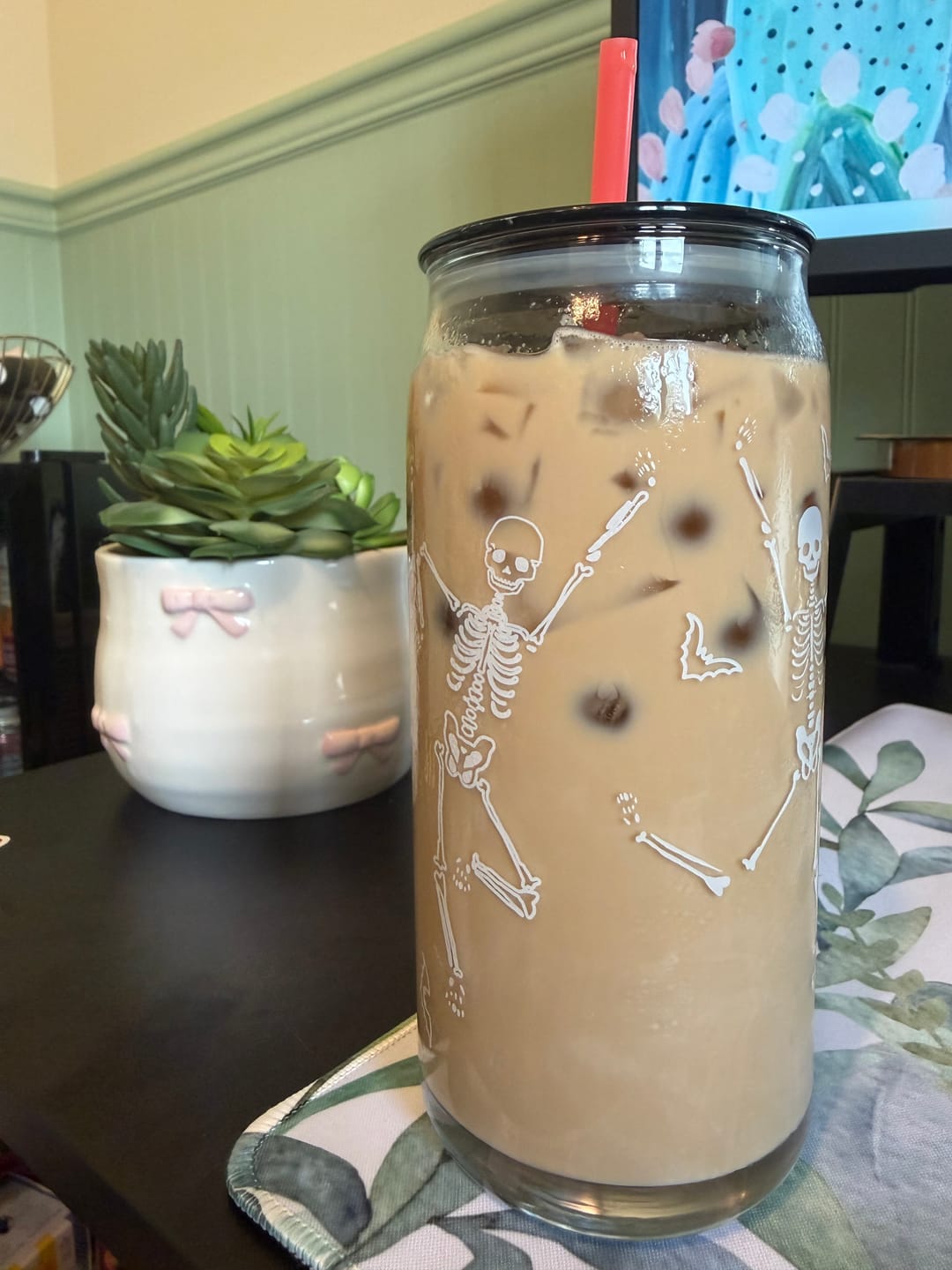 Customer photo review of Almond Croissant Syrup