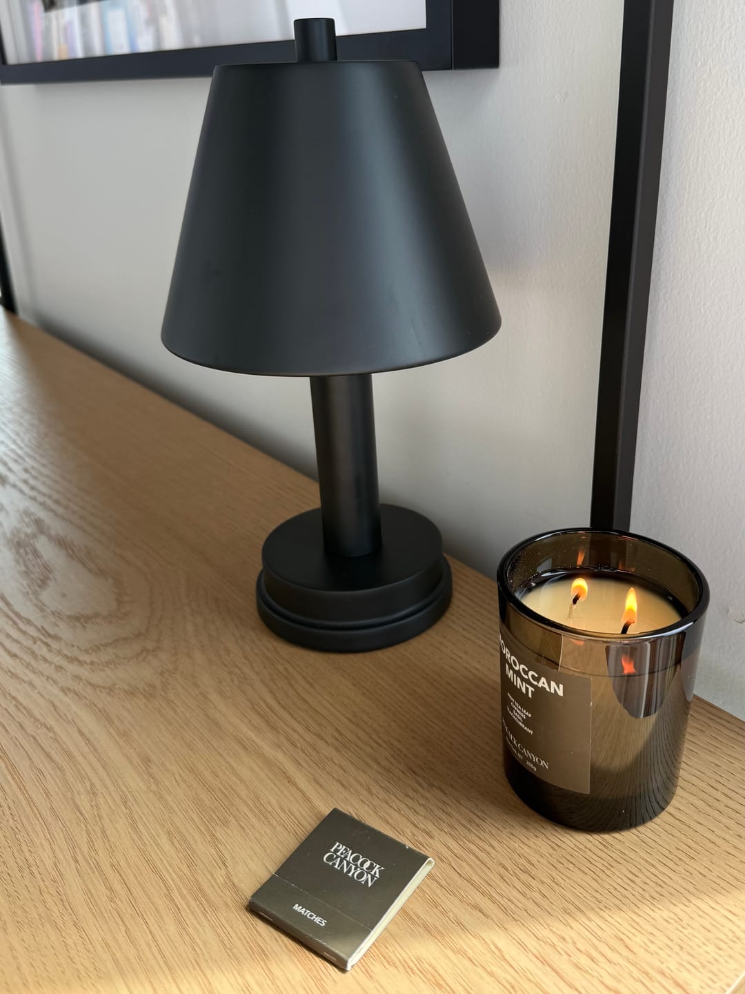 Customer photo review of MOROCCAN MINT Candle