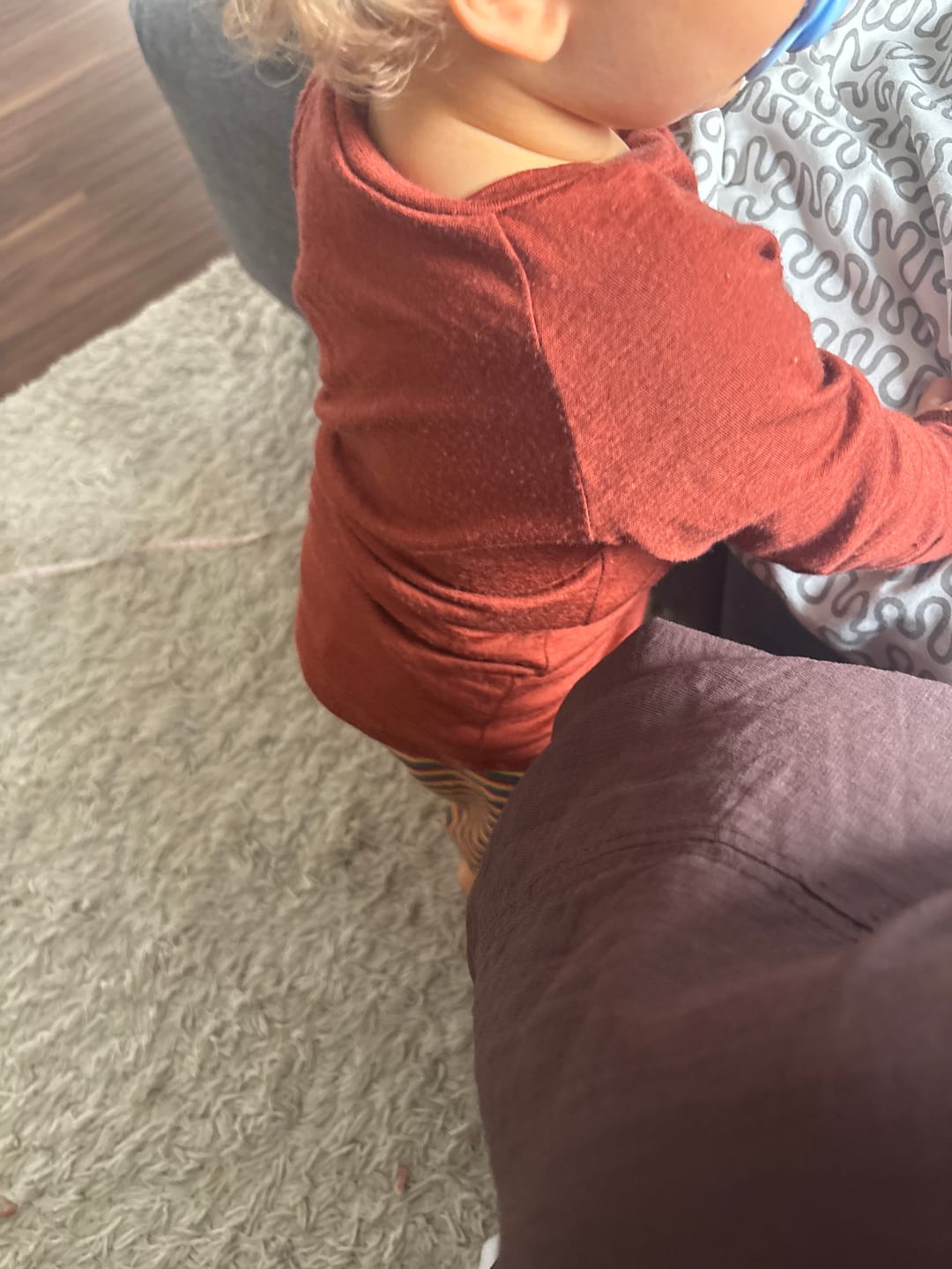 Customer photo review of Kinder Longsleeve Sommermerino
