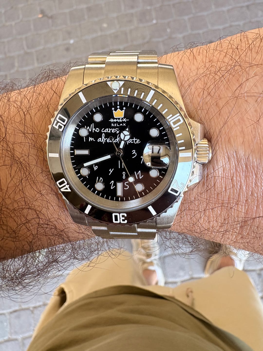 Customer photo review of HYDROCORE CLASSIC WATCH