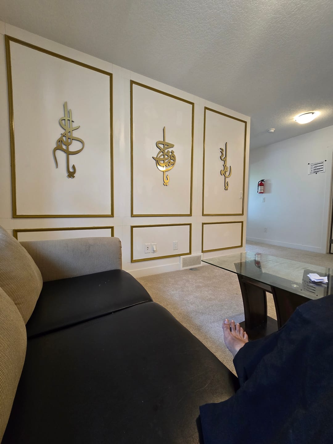 Customer photo review of 99 Names of Ya Allah (SWT) Wooden Acrylic Islamic Wall Art