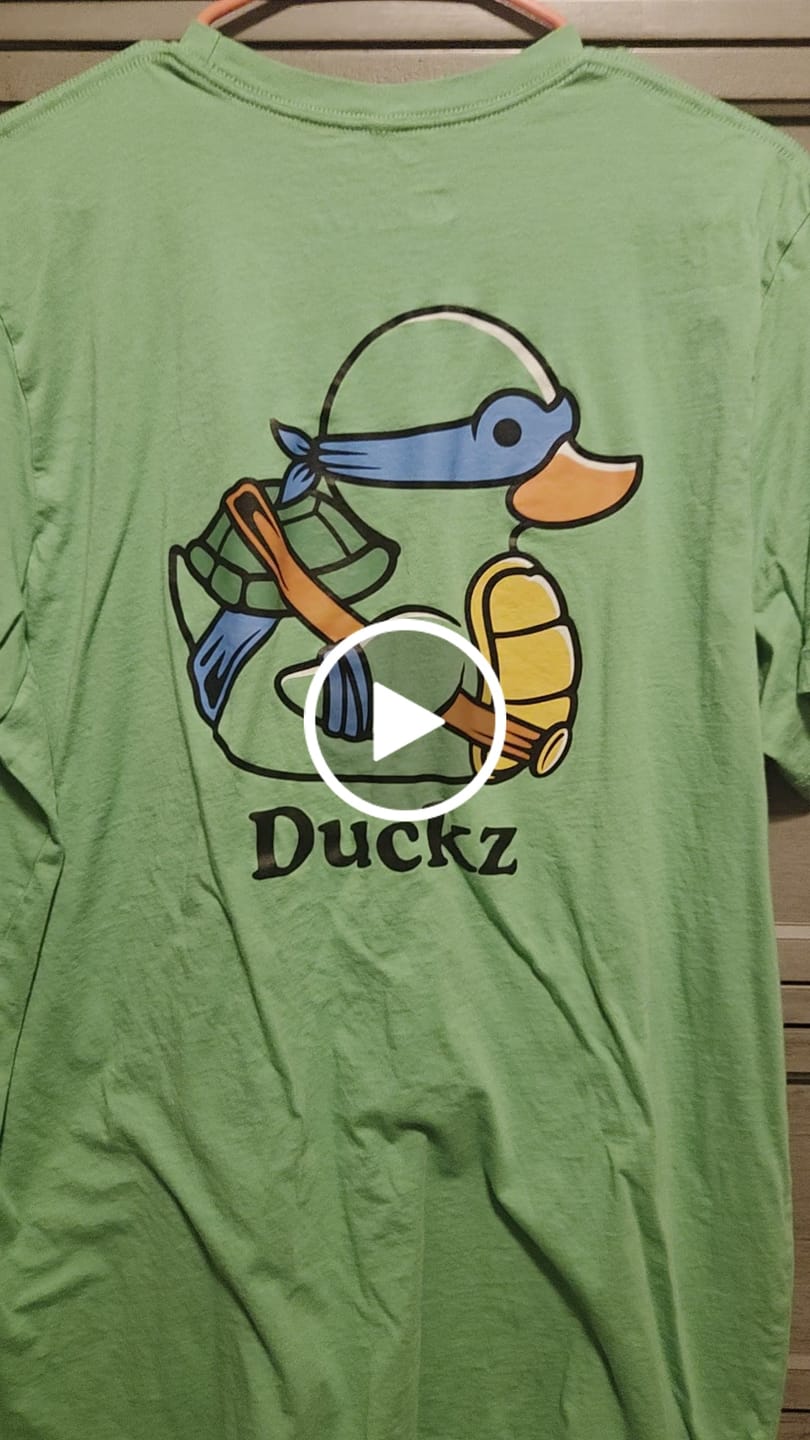 Customer video review of Masked Mallard (Adult Short Sleeve T-Shirt)