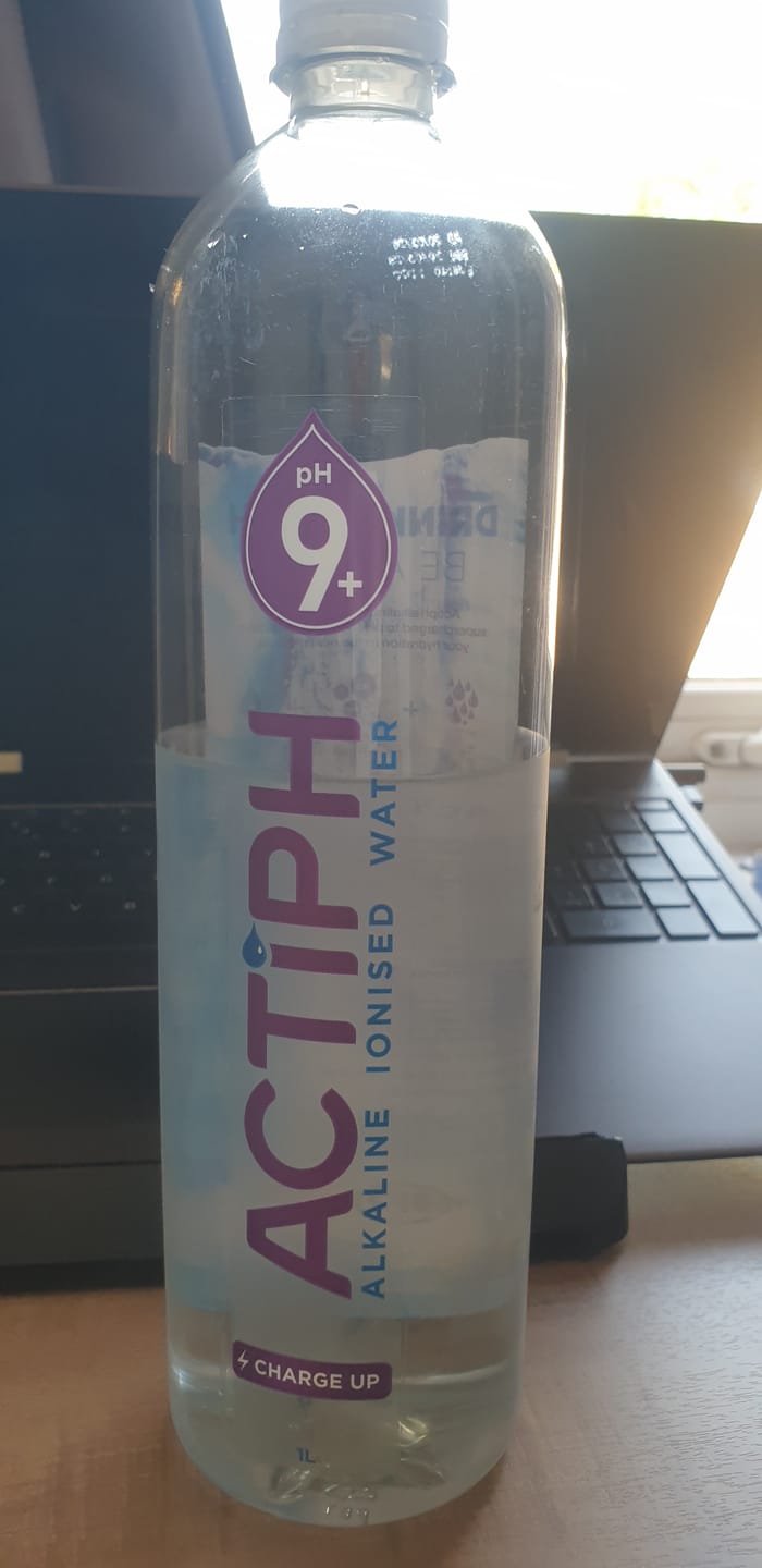 Customer photo review of Actiph Alkaline Ionised Water - 12 x 1L
