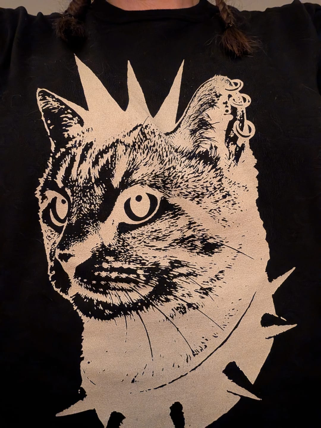 Customer photo review of Cats Rock T-Shirt