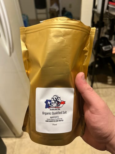 Customer photo review of Hand Harvested / Organic Qualified Salt