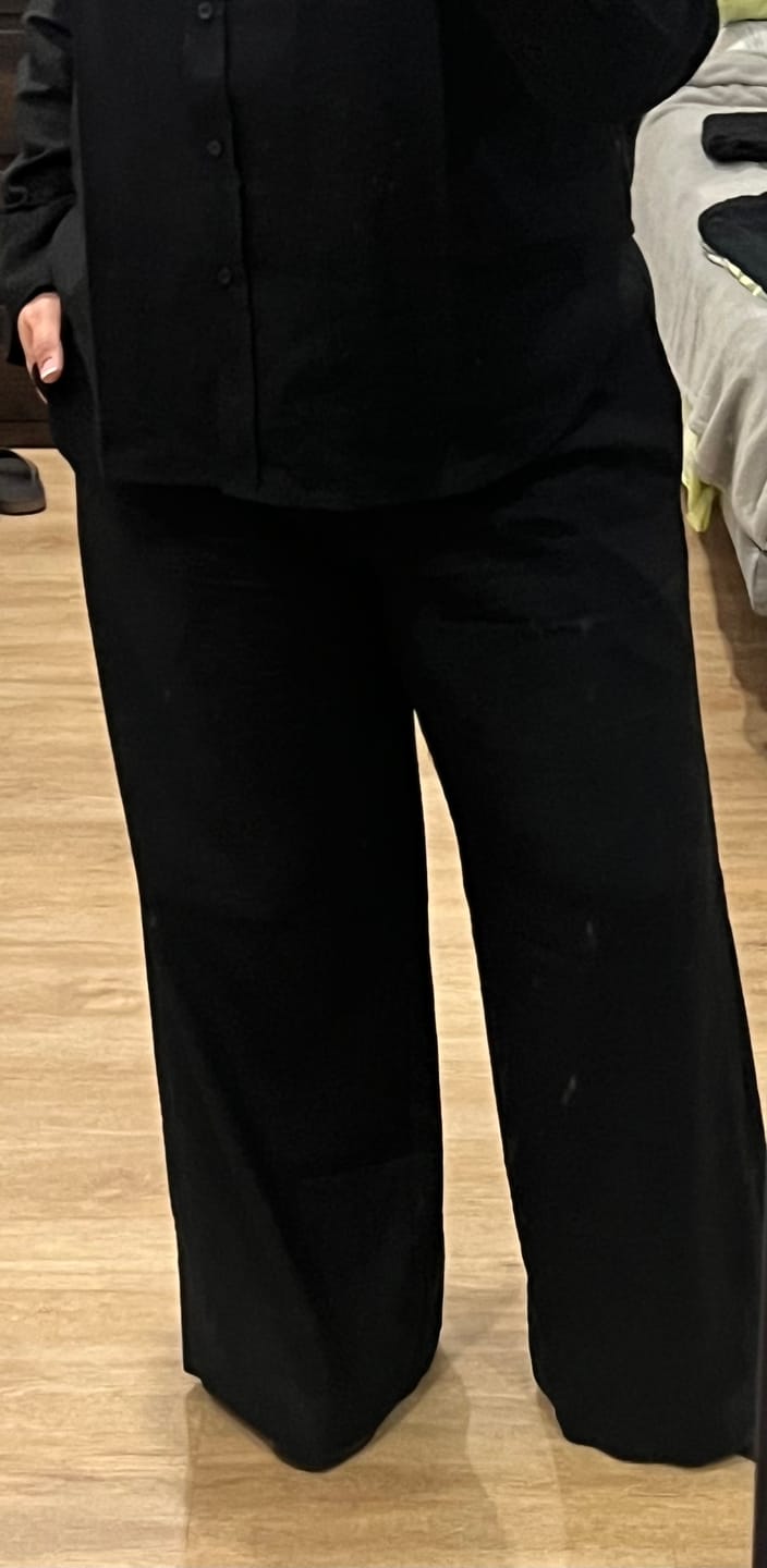 Customer photo review of Pantalón con Cordones de Lino